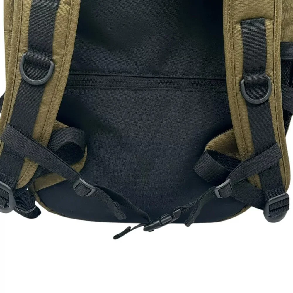 Eastpak Mens Floid Mono Army Backpack Olive Water Resistant Fits 15